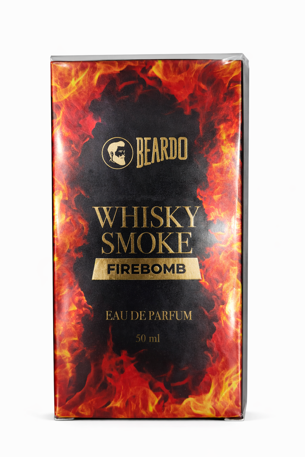 Beardo Whisky Smoke Firebomb Eau De Parfum 50ml | Long-Lasting Smoky Woody Perfume for Men 100 M.L