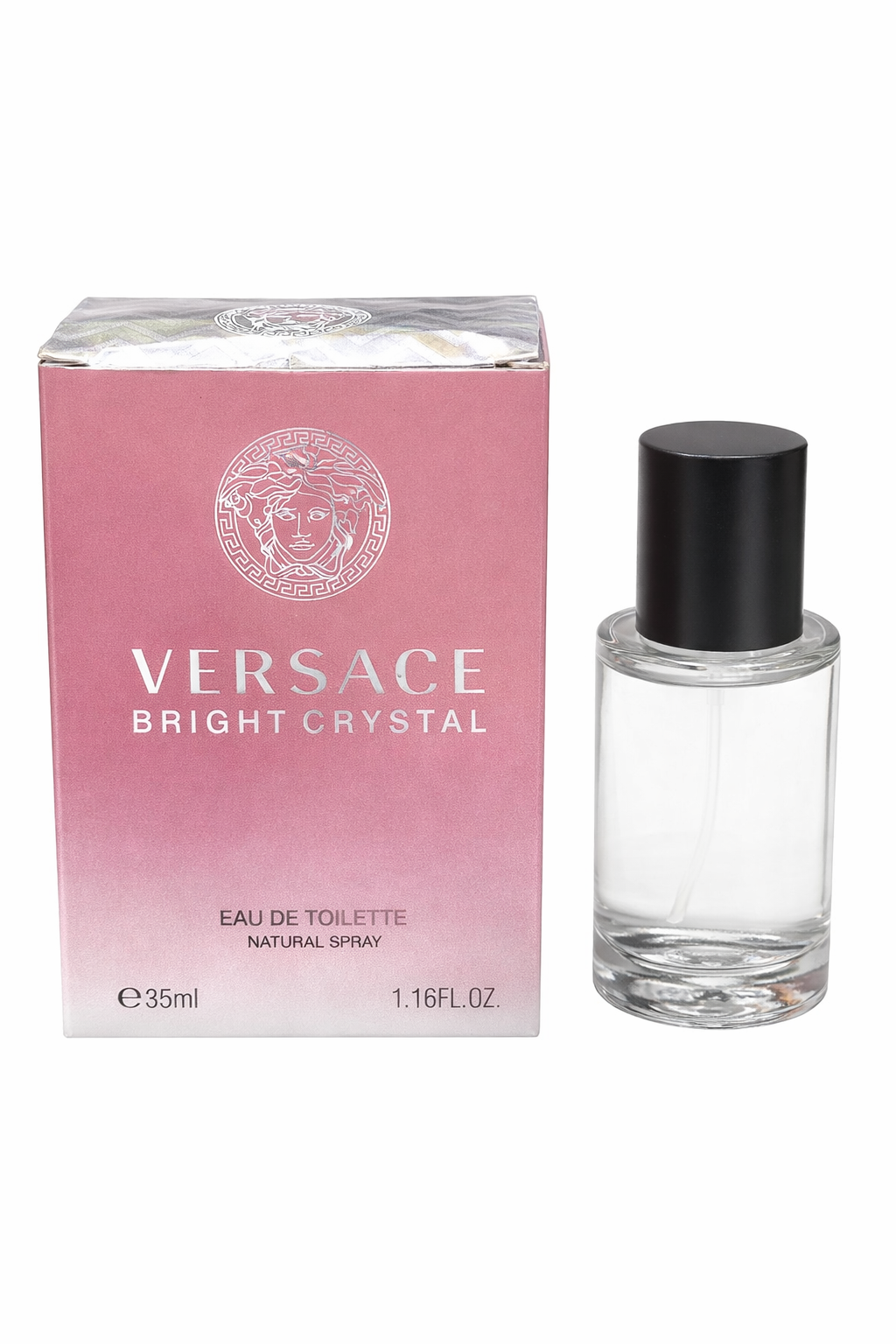 Versace ब्राइट क्रिस्टल ओ डे टॉयलेट फॉर वुमेन 35ml | देर तक टिकने वाला फ्लोरल फ्रूटी परफ्यूम | लक्ज़री फ्रेश फ़्रेगरेंस | ट्रैवल साइज़ डिज़ाइनर परफ्यूम