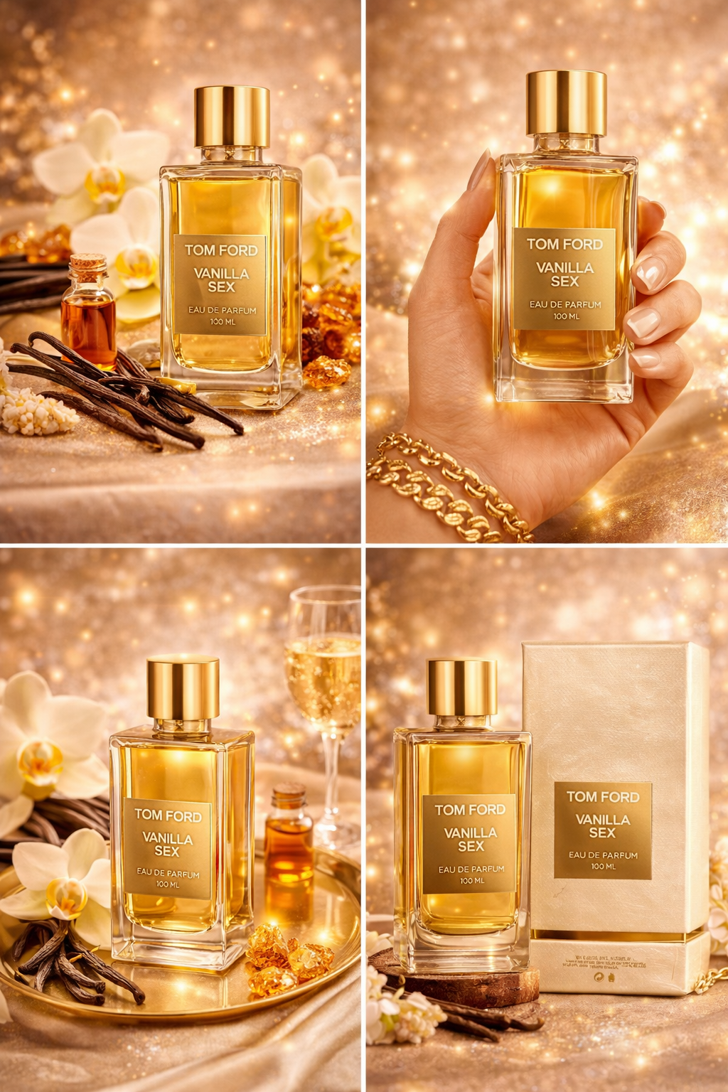 Tom Ford Vanilla Sex Eau De Parfum | 100ml Luxury Unisex Perfume | Long-Lasting Warm Vanilla, Amber & Musk Fragrance
