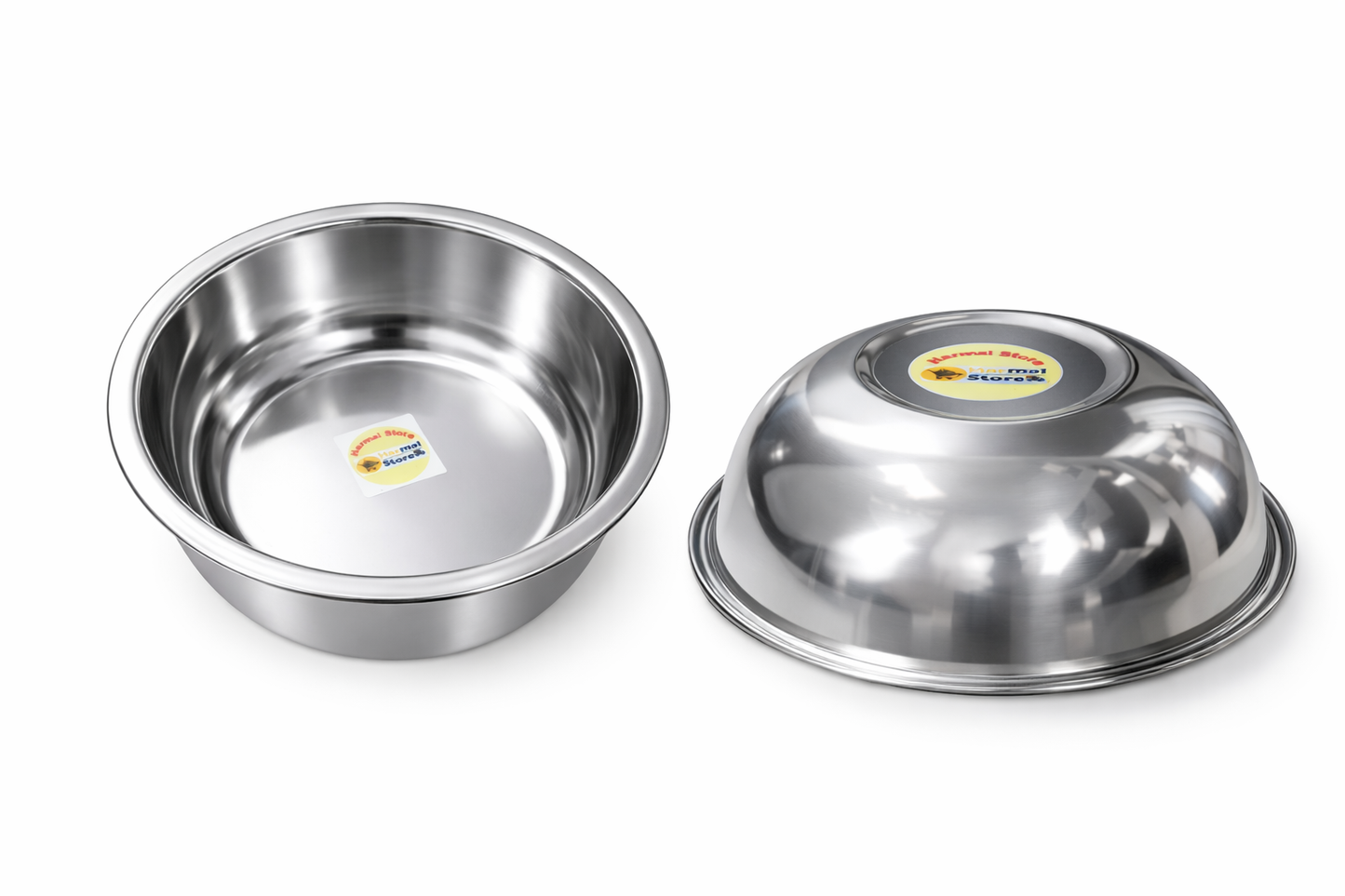Stainless Steel Dog Bowl (2000ml / 67oz) – Large Food Grade Pet Bowl, Rust-Proof, Dishwasher Safe, Heavy Duty Feeding Bowl for Dogs & Pets