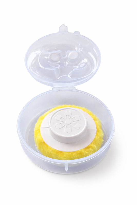 Smiley Face Kitchen Scrubber with Storage Case