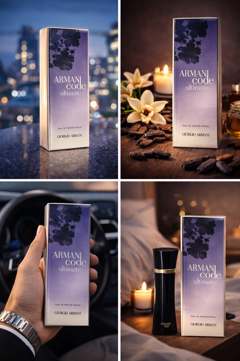 Armani Code Ultimate Eau de Parfum Intense 100ml – Long Lasting Woody Oriental Fragrance for Men