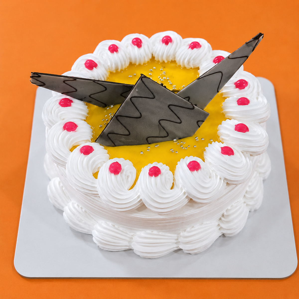 Fresh Cream Cake (250 grams)| Beautifully Decorated Birthday & Celebration Cake | Premium Bakery Dessert for Birthdays, Parties & Special Occasions