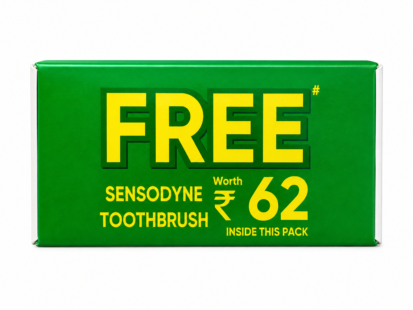Sensodyne Fresh Mint Toothpaste 150g with Free Toothbrush | Daily Sensitivity Protection | Fresh Mint Flavour | Strong Teeth & Healthy Gums | Fluoride Toothpaste