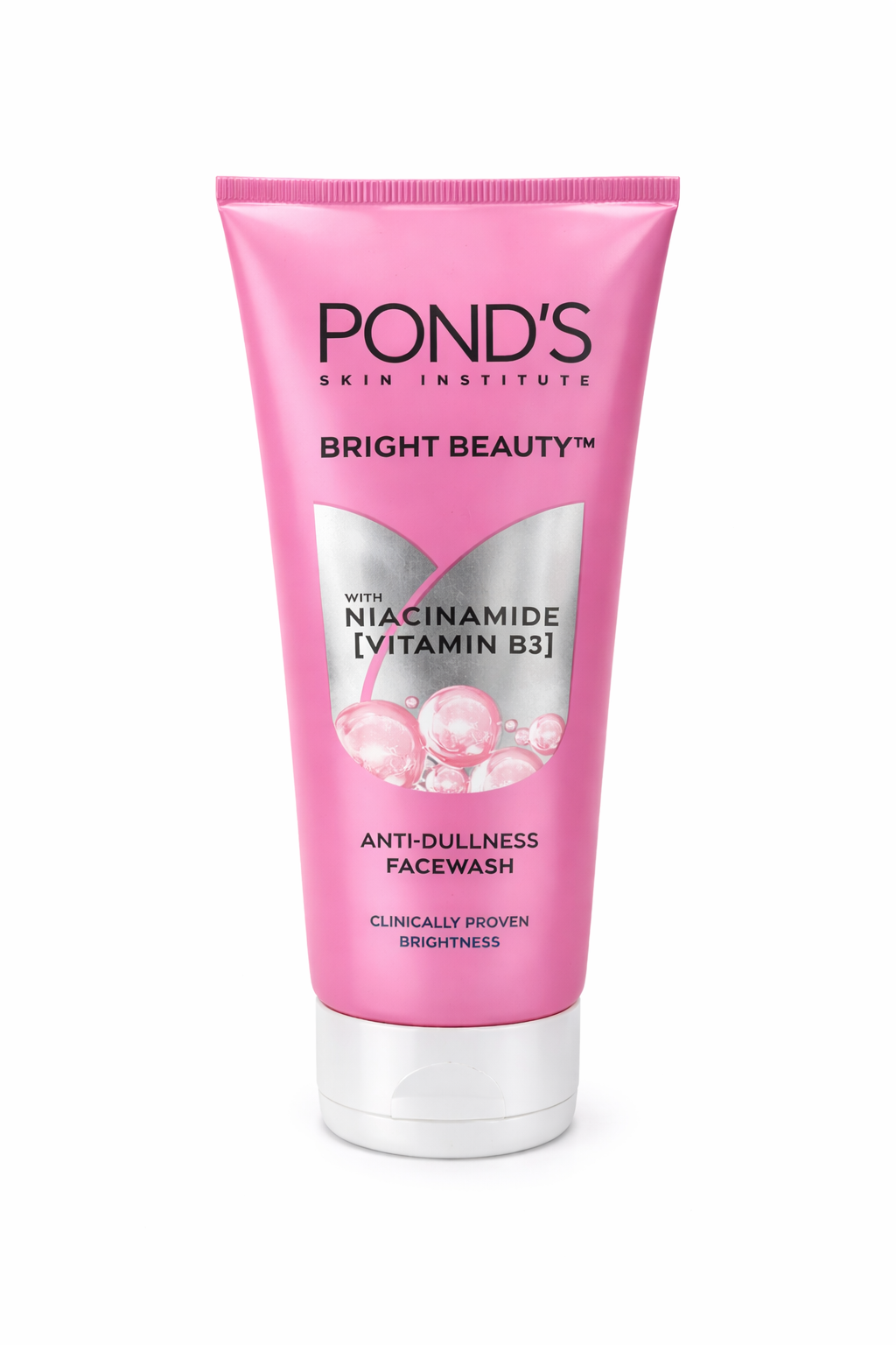 POND’S Bright Beauty Niacinamide Face Wash with Vitamin B3 & Vitamin C | Anti-Dullness Glow Boost Face Wash for Bright Skin | Gentle Daily Cleanser for All Skin Types