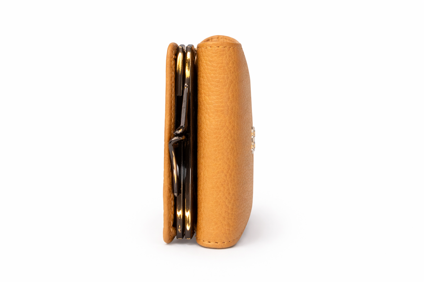 Compact Zip Around Wallet for Women, Small Synthetic Leather Wallet with Card Slots and Coin Pocket,