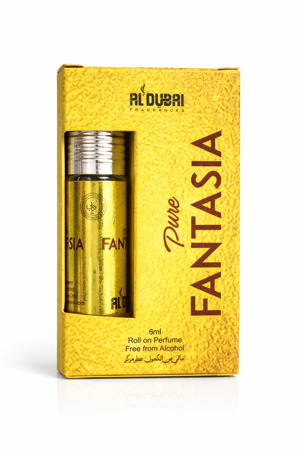 Pure Fantasia Roll-On Attar Perfume Oil 6ml – Alcohol-Free Long Lasting Fragrance for Men & Women | 100% Concentrated Perfume Oil | Travel Size Pocket Perfume