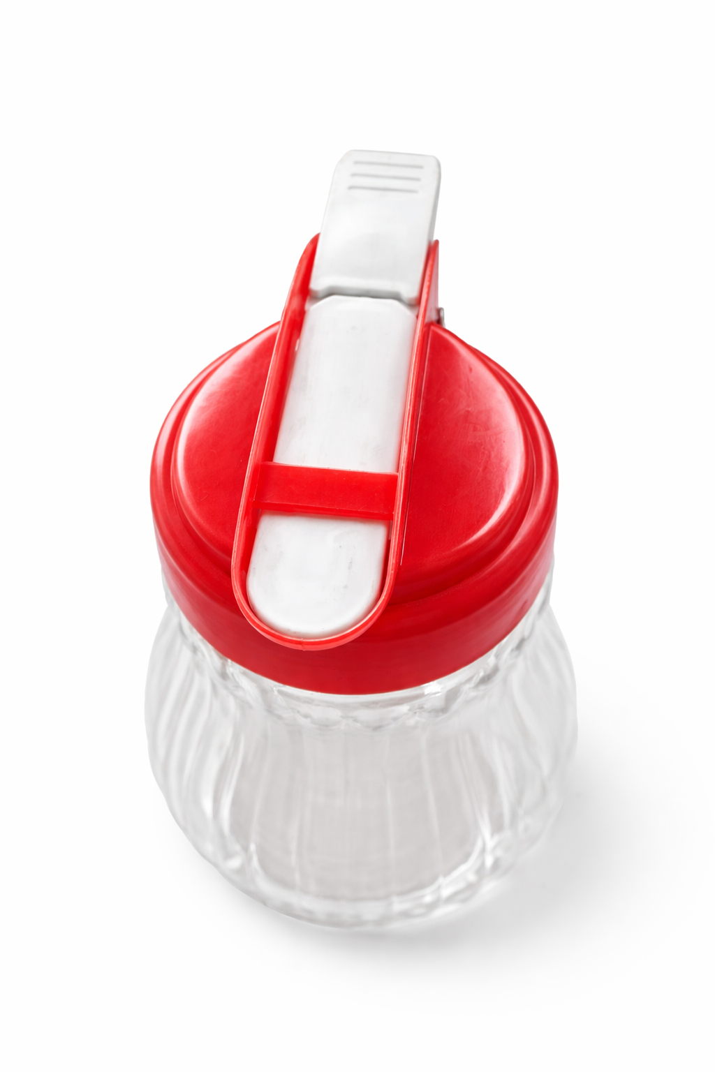 Glass Oil Dispenser Bottle with Handle & Flip Lid | Leakproof Kitchen Oil Pourer for Cooking, Vinegar, Syrup