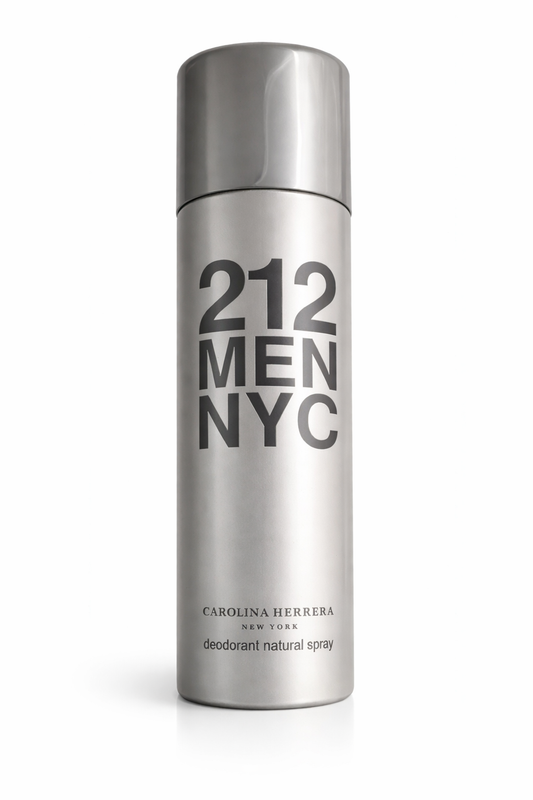 Carolina Herrera 212 Men NYC Deodorant Spray for Men, Long Lasting Fresh Fragrance