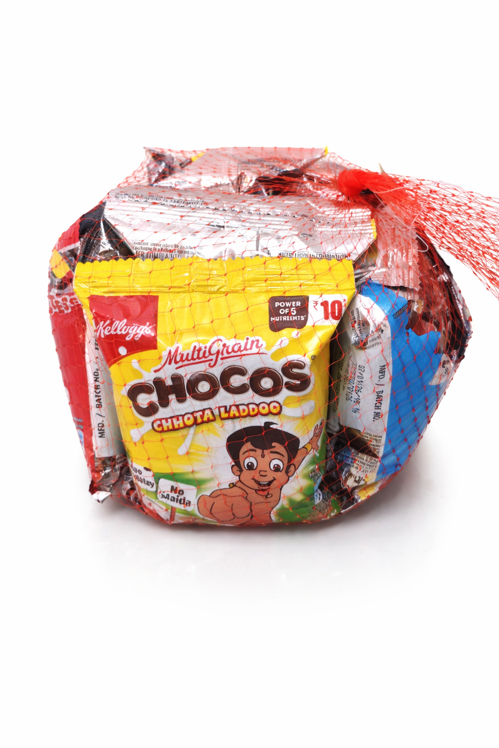 Kellogg’s Assorted Mini Cereal Pack, Multigrain Breakfast Cereals Combo (7 Mini Packs), Chocos, Moons & Stars, Bites & Duet, Kids Snack Pack, Ready-to-Eat