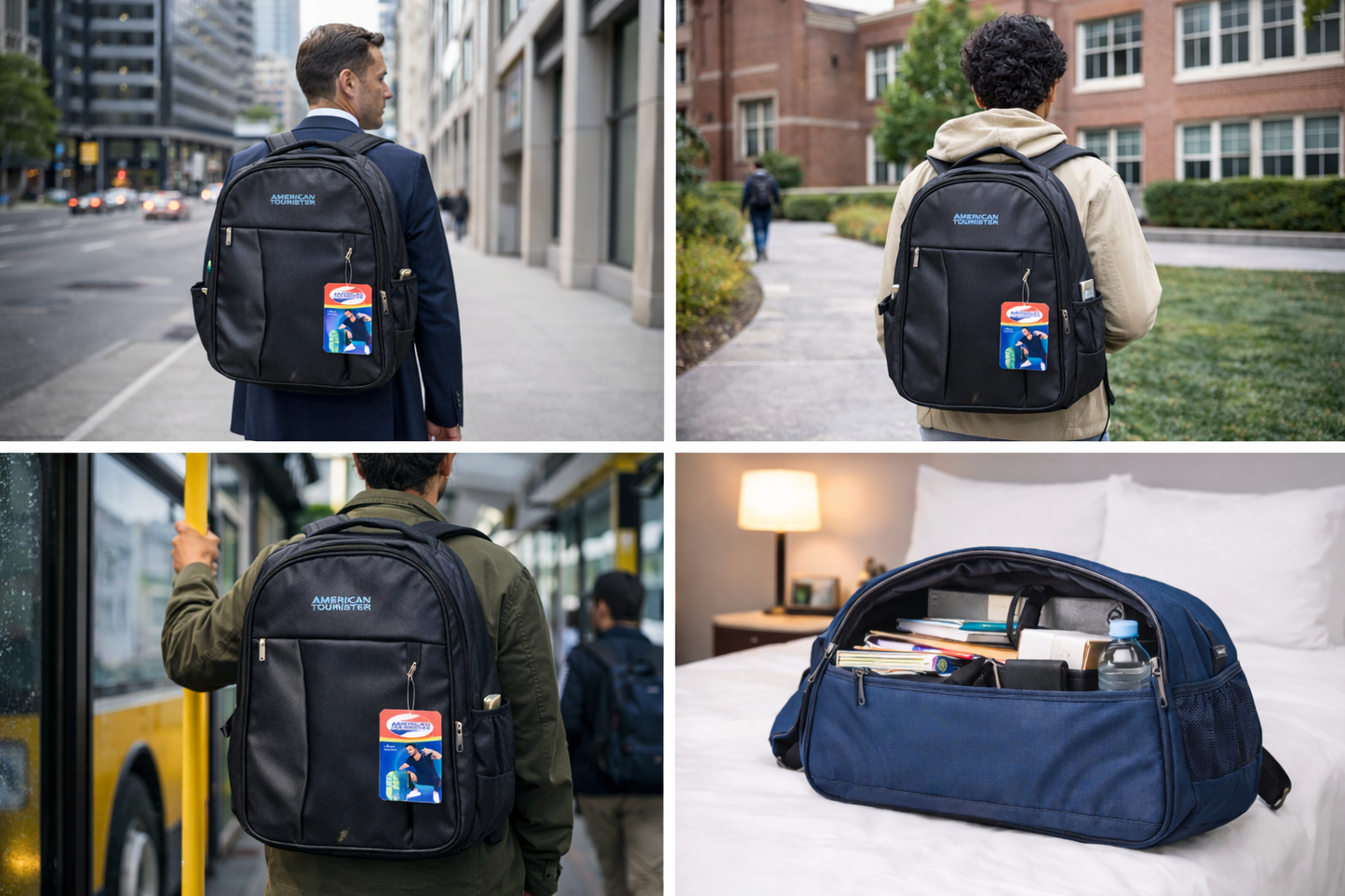 American Tourister Core Backpack | Durable Polyester Fabric | 29L Capacity | Padded Shoulder Straps