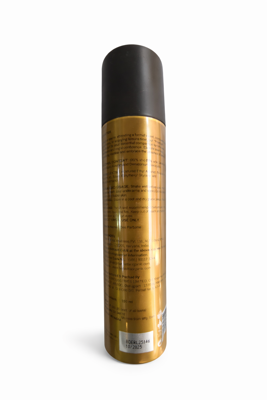 Bella Vita Luxury Deo Prestige Perfume Spray 150ml | No Gas Body Spray for Men & Women | Long-Lasting Luxury Fragrance | Musk, Amber & Woody Notes | Premium Deo Collection