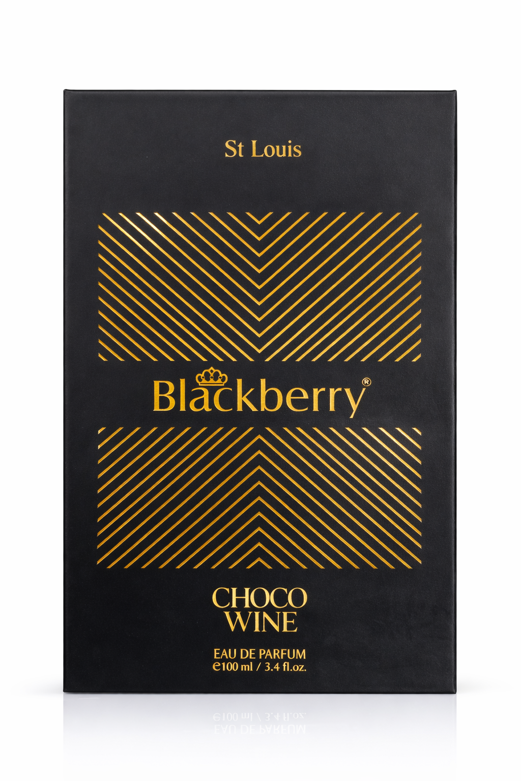 St Louis Blackberry Choco Wine Eau De Parfum 100ml – Long Lasting Fruity Gourmand Perfume | Sweet Chocolate Musky Fragrance | Premium Night Wear Scent