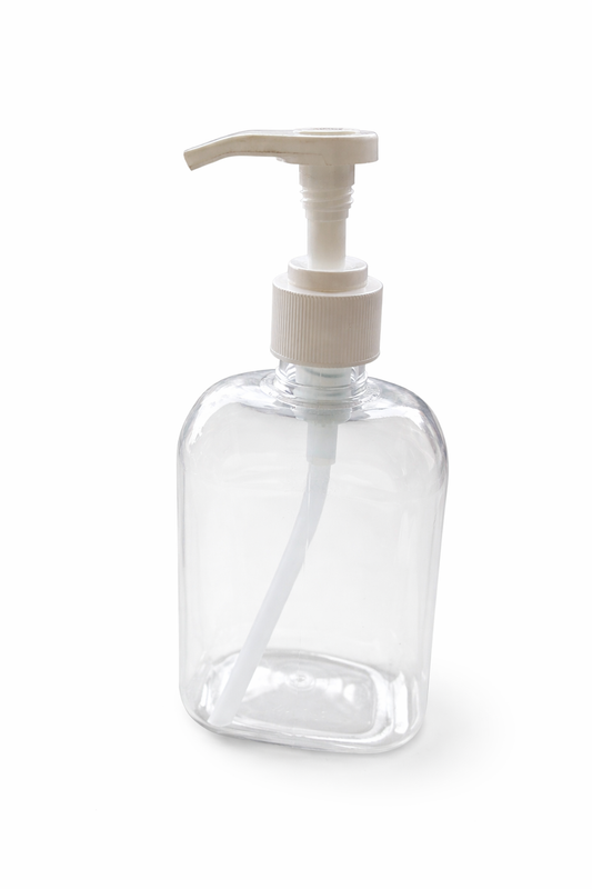 Clear Plastic Pump Dispenser Bottle 300ml | Refillable Soap, Sanitizer & Lotion Pump Bottle
