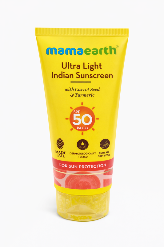 Advanced Sun Protection Sunscreen for Indian Skin, Broad Spectrum UVA/UVB Protection, Anti-Tan Daily Sunscreen for All Skin Types