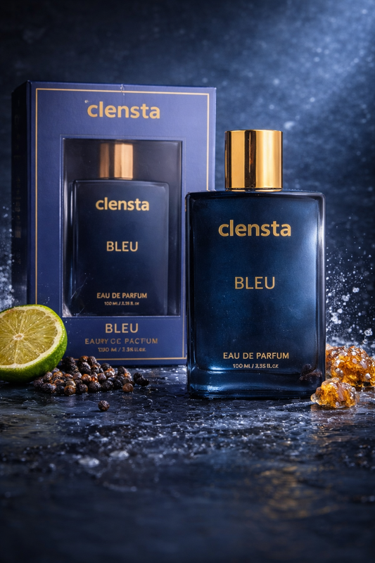 Clensta BLEU Eau De Parfum for Men 100ml – Long Lasting Fresh & Sensual Perfume | Premium Luxury Fragrance | Daily Wear & Party Use