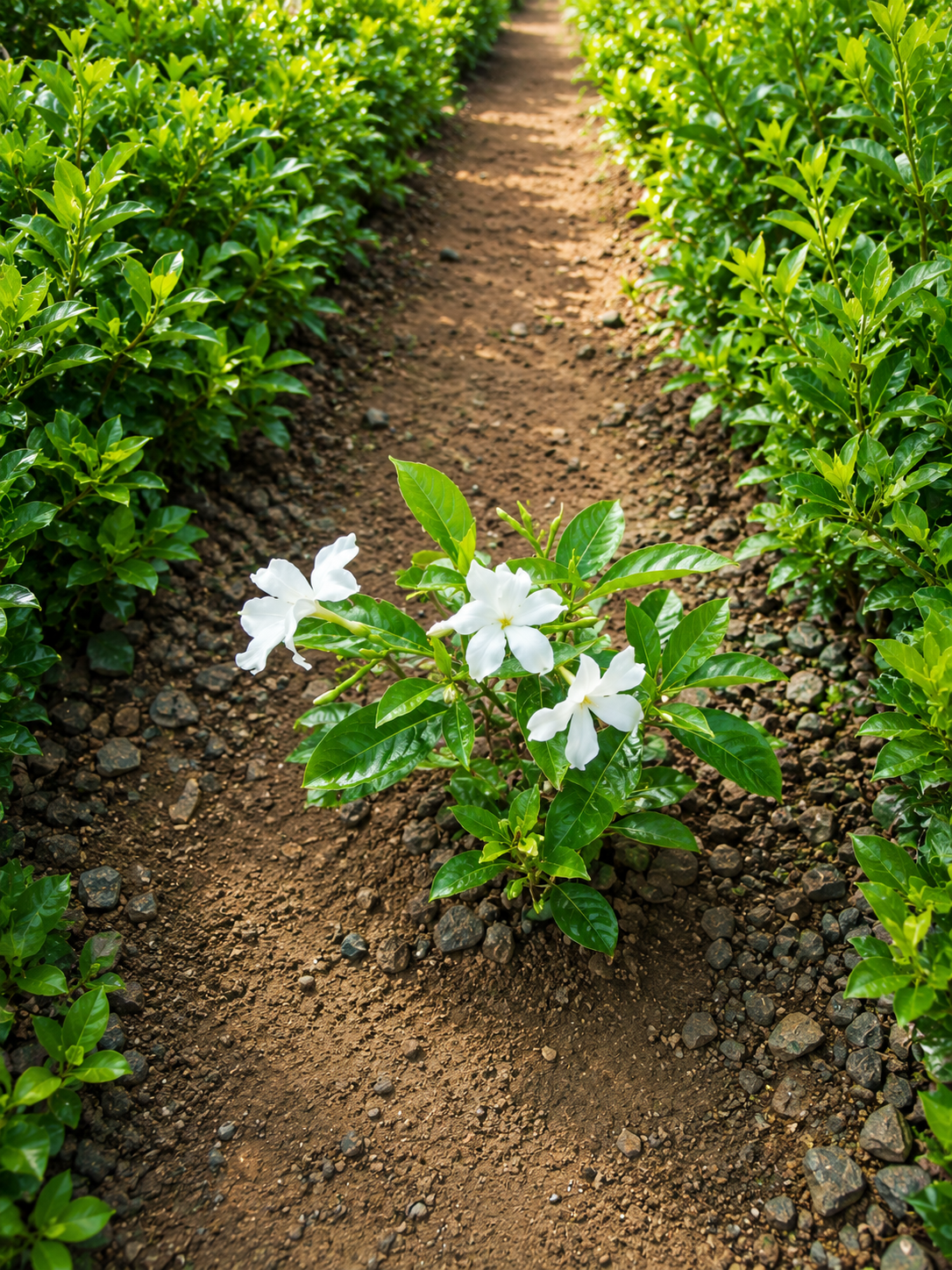 White Pinwheel Plant Live Plant | Tabernaemontana Divaricata Flowering Shrub | Fragrant White Flower Outdoor & Indoor Plant for Garden Decoration