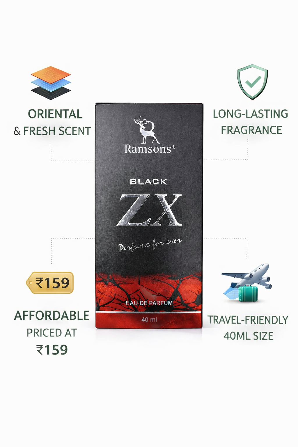 Swift Collection Attar Full Jasmine Perfume Spray 10 ml | Long Lasting Jasmine Fragrance