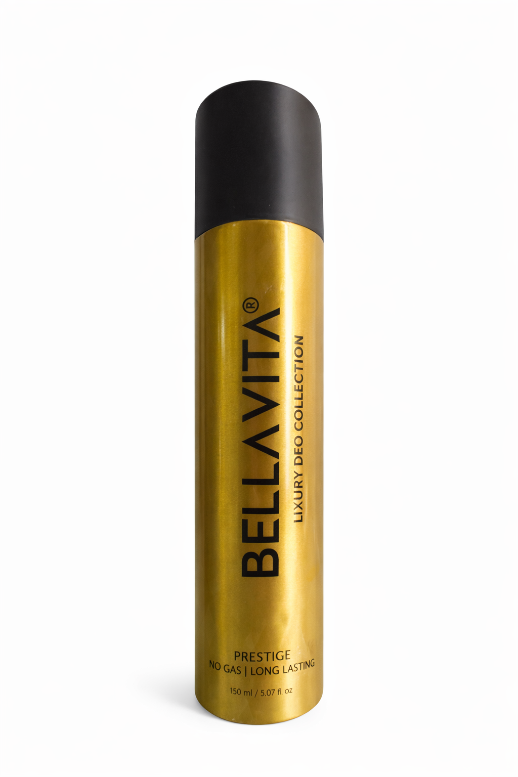 Bella Vita Luxury Deo Prestige Perfume Spray 150ml | No Gas Body Spray for Men & Women | Long-Lasting Luxury Fragrance | Musk, Amber & Woody Notes | Premium Deo Collection