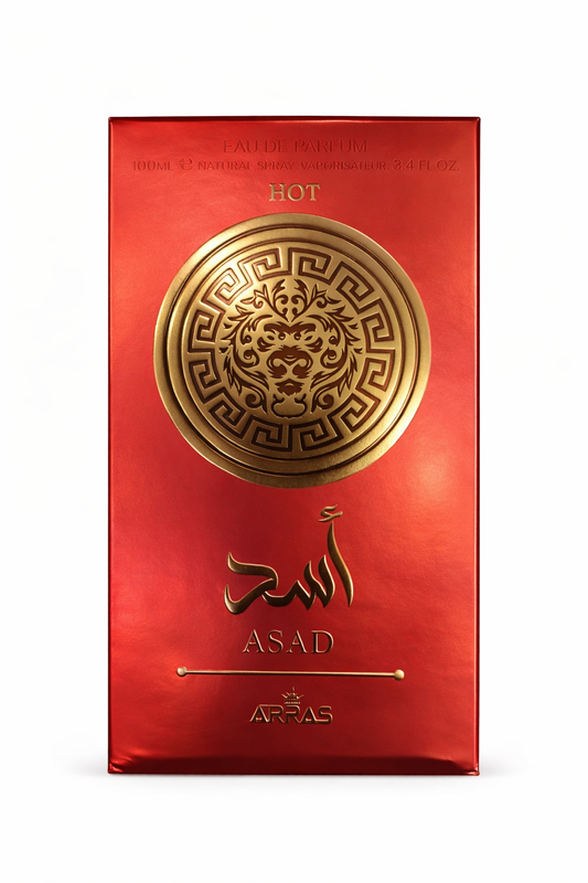 ASAD Eau De Parfum 100ml | Long-Lasting Arabian Perfume | Oriental Amber Spicy Fragrance | Strong Sillage | Unisex Luxury Perfume for Men & Women 100 M.L