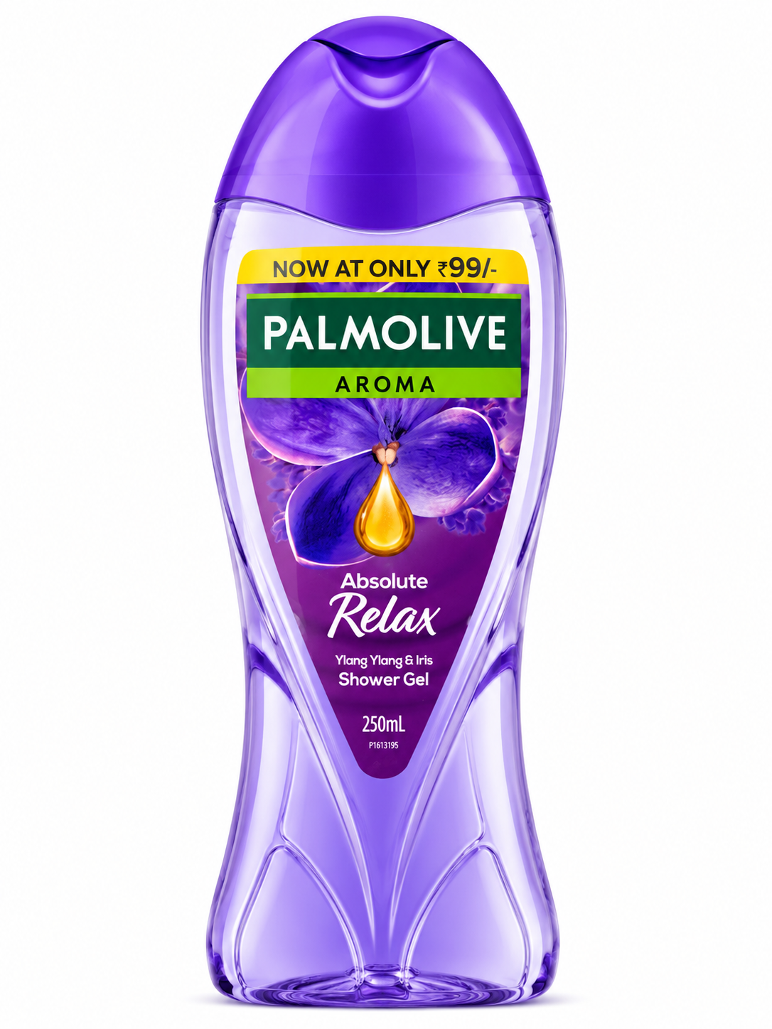 Palmolive Aroma Absolute Relax Shower Gel, Ylang Ylang & Iris, 250 ml | Relaxing Fragrance | Moisturizing Shower Gel | Soft & Smooth Skin | pH Balanced Formula