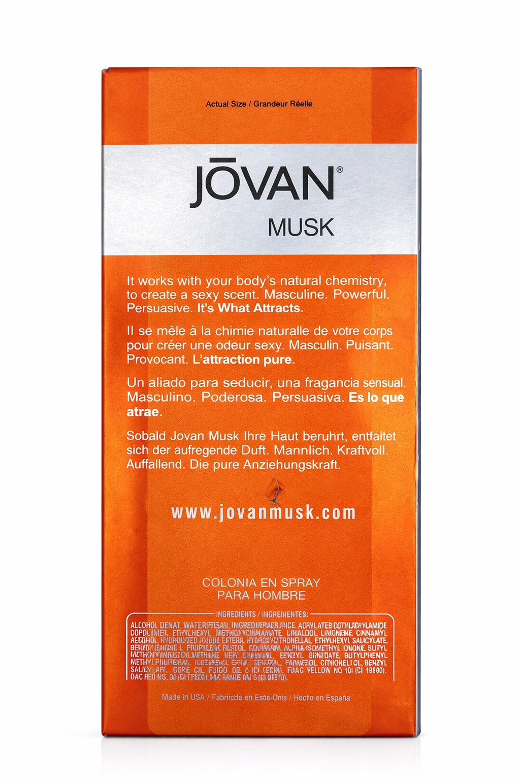 Jovan Musk Cologne Spray for Men 88ml – Long Lasting Musky Masculine Fragrance | Classic Seductive Scent | Daily Wear & Evening Use