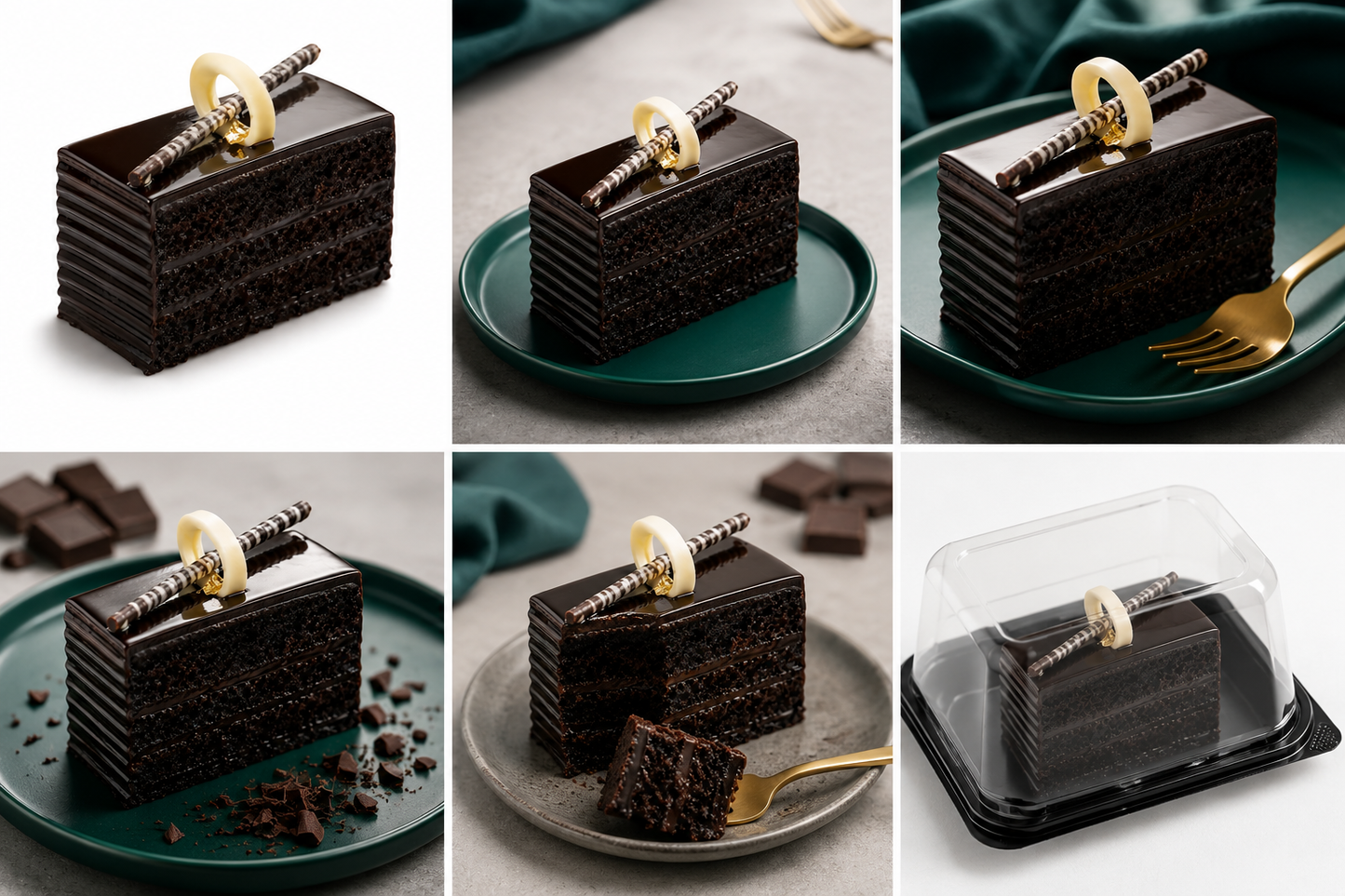 Premium Chocolate Pastry Cake Slice | Rich Chocolate Truffle Pastry | Fresh Cream Chocolate Pastry | Layered Chocolate Dessert | Bakery Cake Slice | Birthday Party Pastry