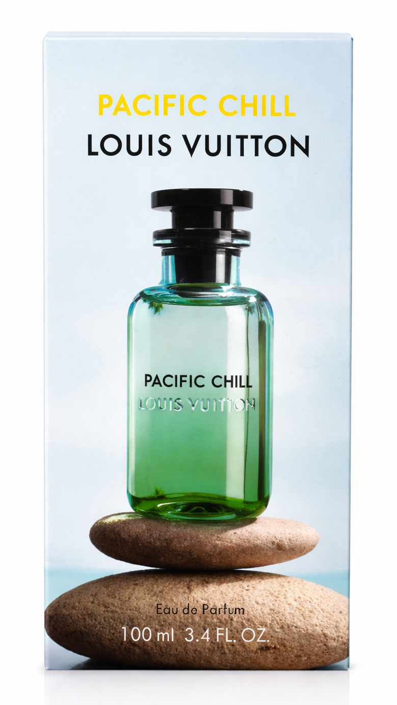 Louis Vuitton Pacific Chill Eau De Parfum – Fresh Citrus Mint Perfume | Long Lasting Summer Fragrance | Premium Luxury Scent