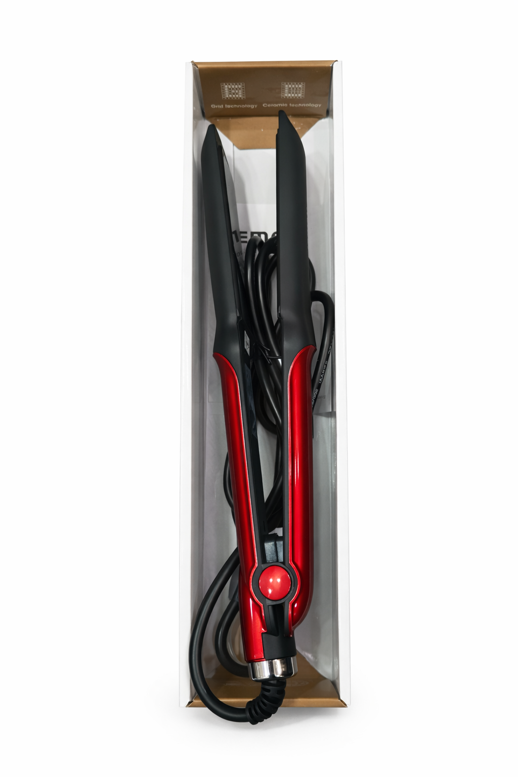 Kemei KM-531 Professional Hair Straightener | Ceramic Coated Plates | Adjustable Temperature 160°C–220°C | Fast Heating | 360° Swivel Cord | Hair Styling Tool for Smooth & Shiny Hair