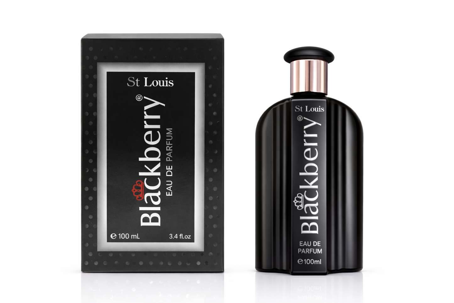 St Louis Blackberry Eau De Parfum 100ml – Long Lasting Fruity Woody Perfume | Premium Bold & Elegant Fragrance | Night Wear & Daily Use