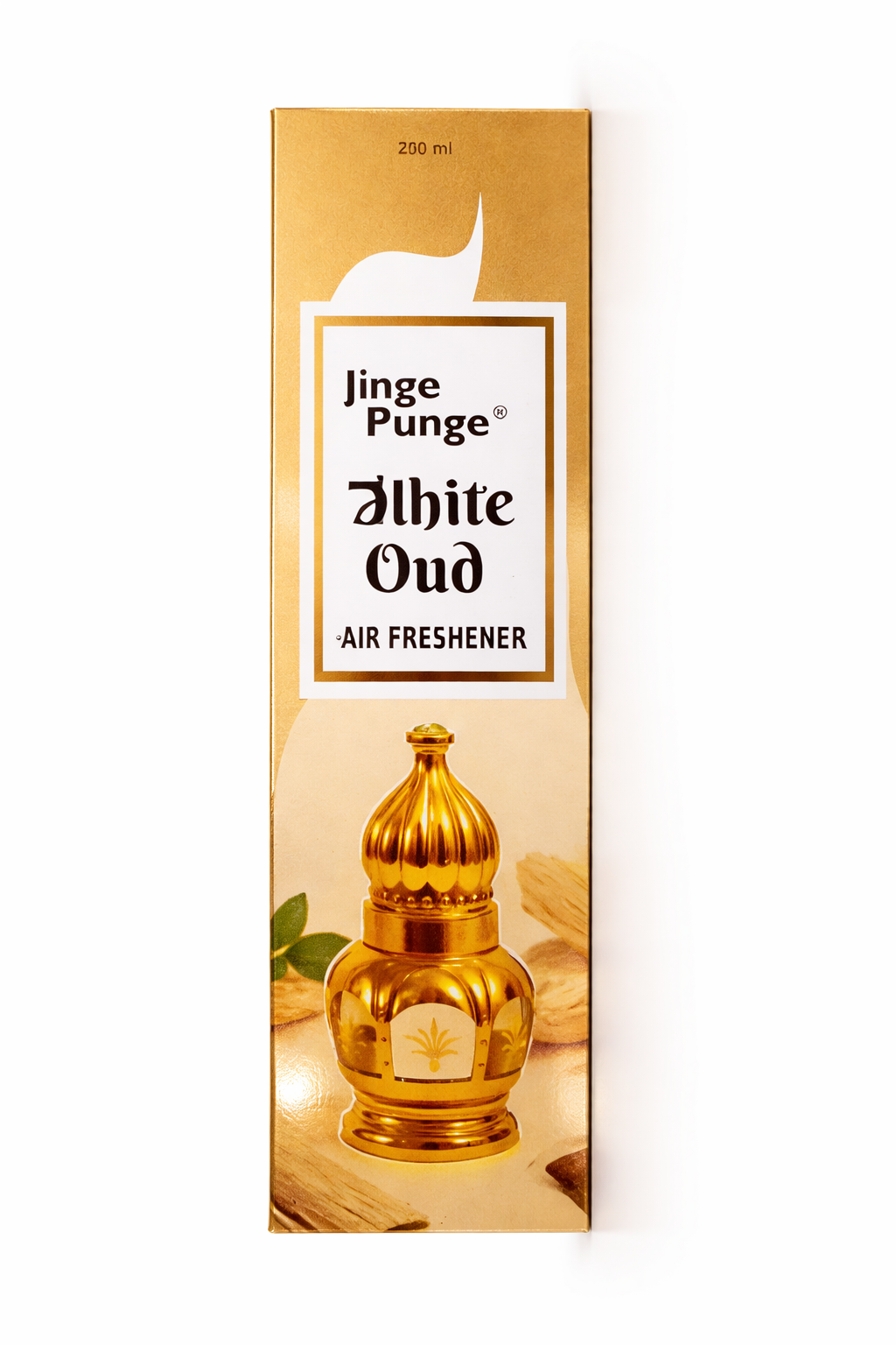 Jinge Punge Premium Oud Air Freshener Spray 250ml | Long-Lasting Oud Fragrance | Room, Car & Office Freshener | Adjustable Spray Nozzle | Luxury Home Fragrance Mist