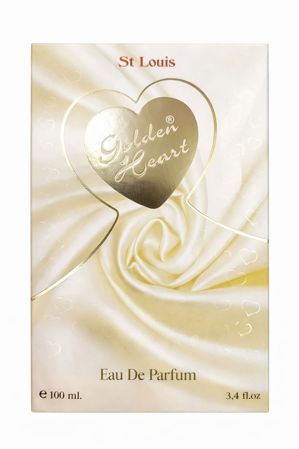 St Louis Golden Heart Eau De Parfum 100ml – Floral Sweet Perfume for Women | Long Lasting Luxury Fragrance | Elegant Gift Perfume