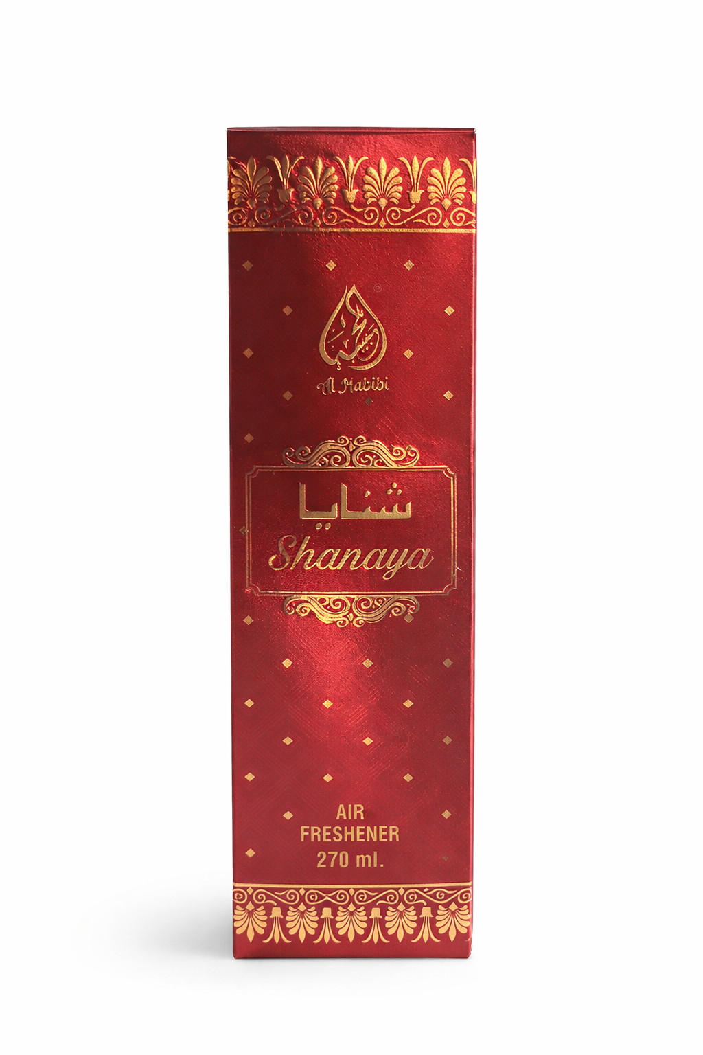 Shanaya Luxury Oud Air Freshener Spray 270ml | Long-Lasting Premium Oud Fragrance | Room, Car & Office Freshener | Elegant Home Fragrance Spray