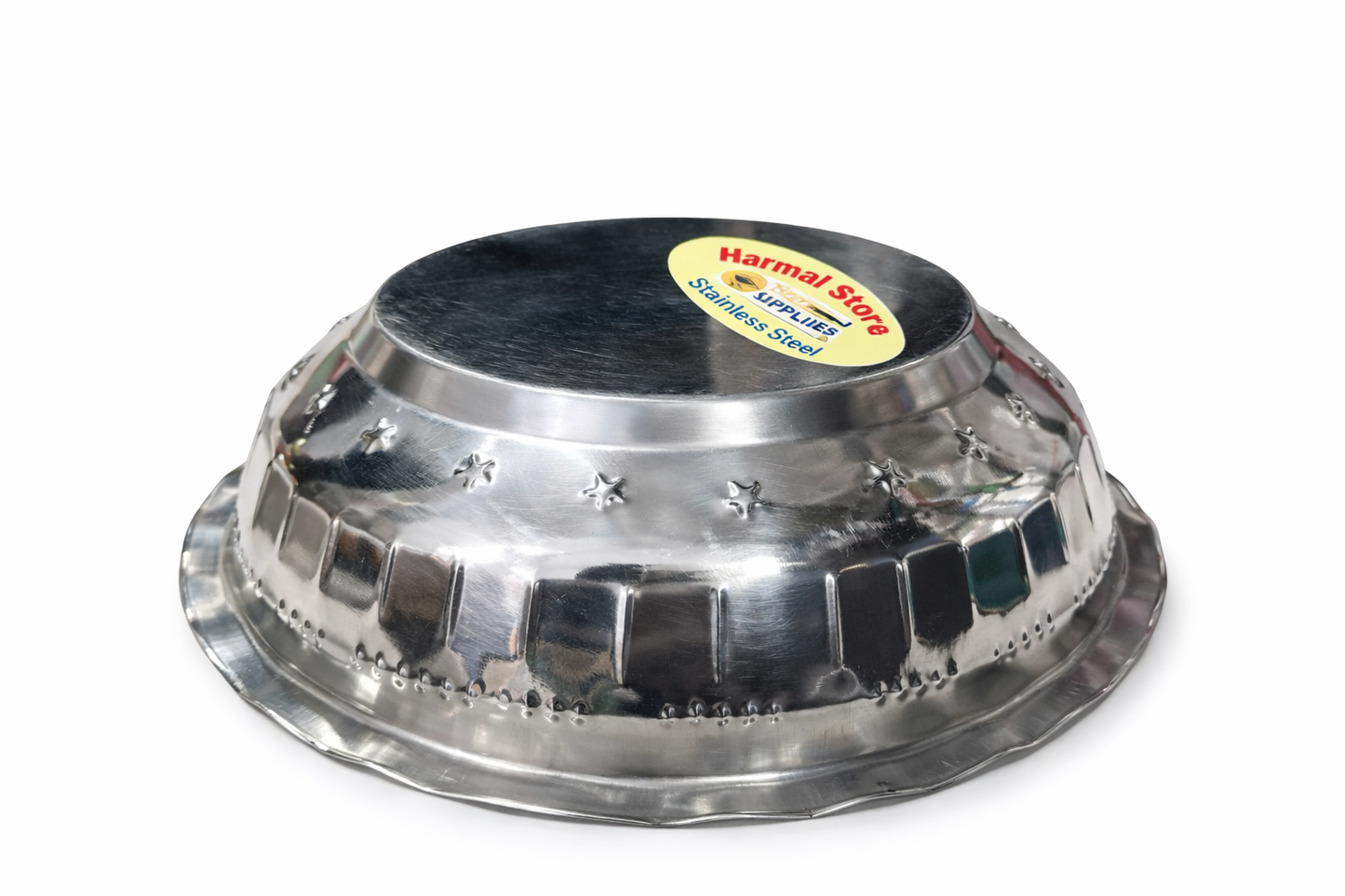 Stainless Steel Pet Bowl (1200ml / 41oz) – Heavy Duty Dog Feeding Bowl, Food Grade Steel, Rust-Proof, Dishwasher Safe, Wide Anti-Spill Design