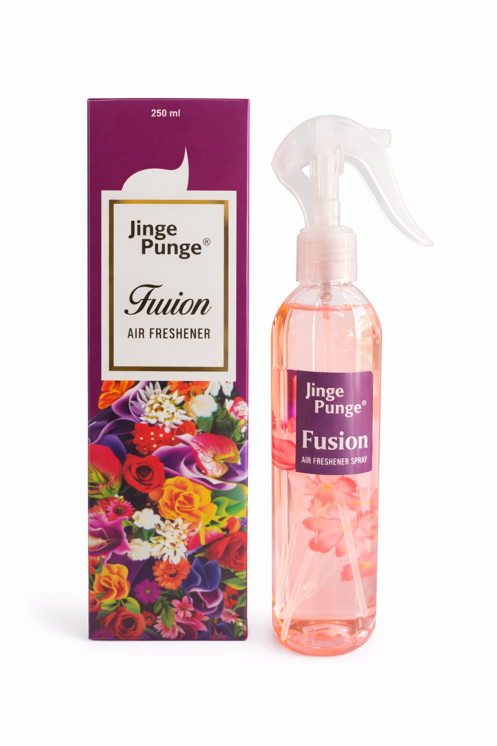 Jinge Punge Premium Oud Air Freshener Spray 250ml | Long-Lasting Oud Fragrance | Room, Car & Office Freshener | Adjustable Spray Nozzle | Luxury Home Fragrance Mist