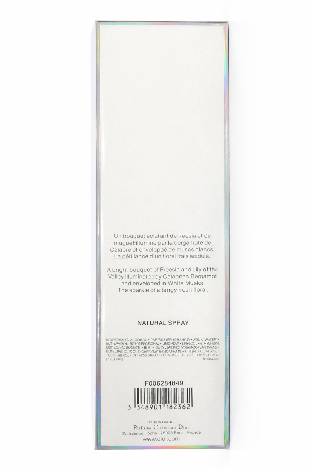 Dior Addict Eau Fraîche Eau de Toilette 100ml – Fresh Floral Citrus Perfume for Women – Long Lasting Luxury Fragrance Spray – Made in France