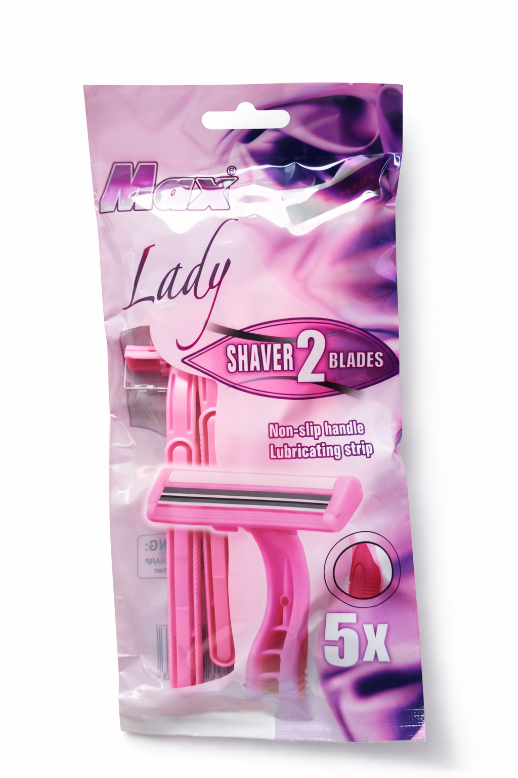 Maxi Lady 2-Blade Disposable Razors for Women | Dual Blade with Aloe Vera Strip