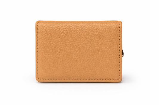 Compact Zip Around Wallet for Women, Small Synthetic Leather Wallet with Card Slots and Coin Pocket,