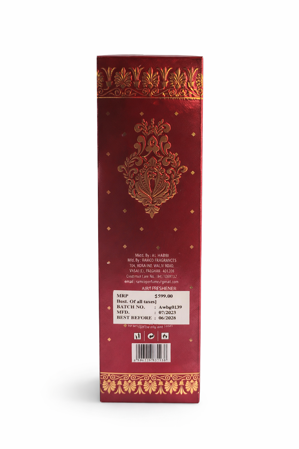 Shanaya Luxury Oud Air Freshener Spray 270ml | Long-Lasting Premium Oud Fragrance | Room, Car & Office Freshener | Elegant Home Fragrance Spray