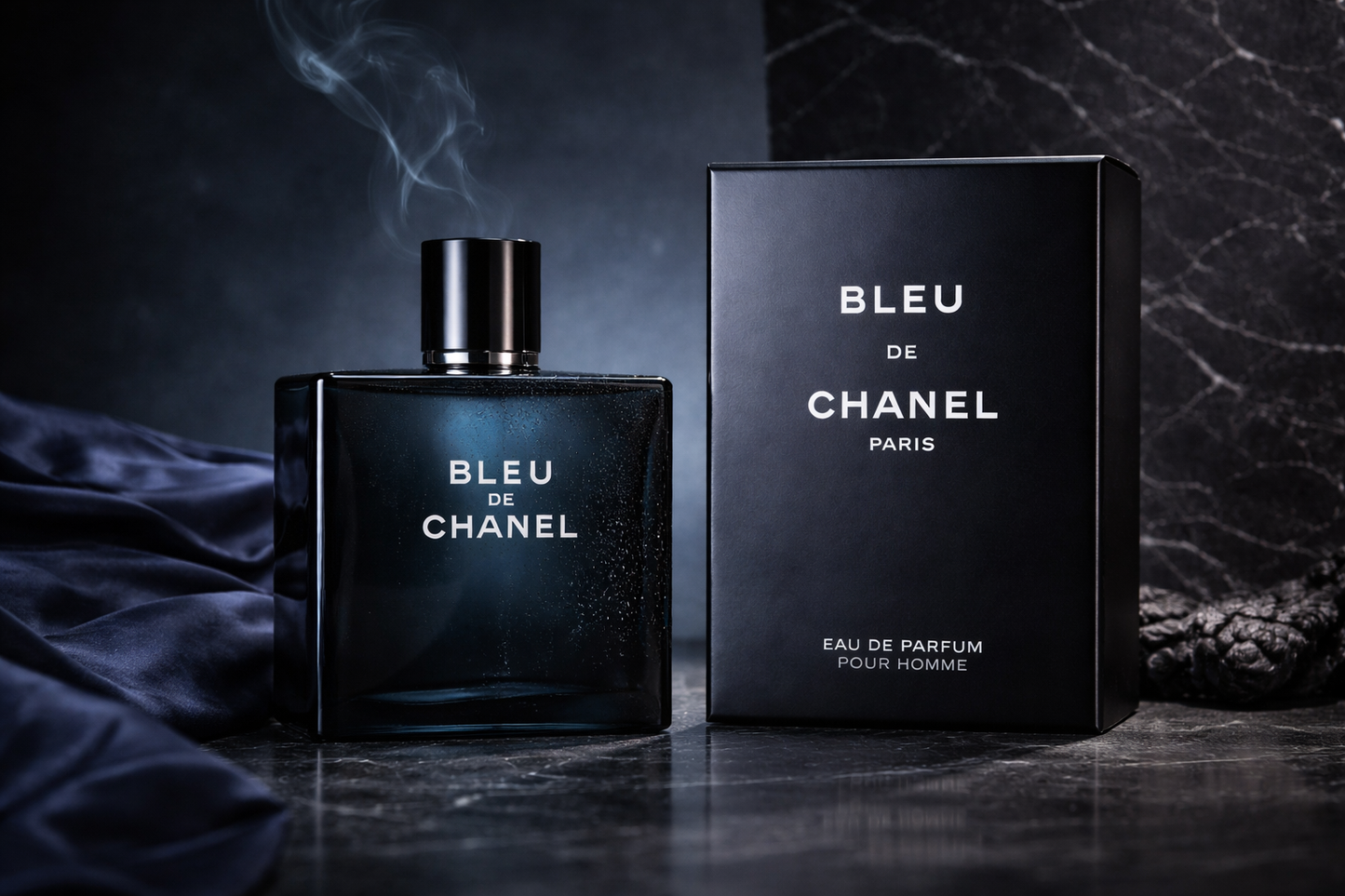 Bleu De Chanel Eau De Parfum for Men – Long Lasting Woody Aromatic Luxury Perfume | Premium Designer Fragrance for Day & Night Wear