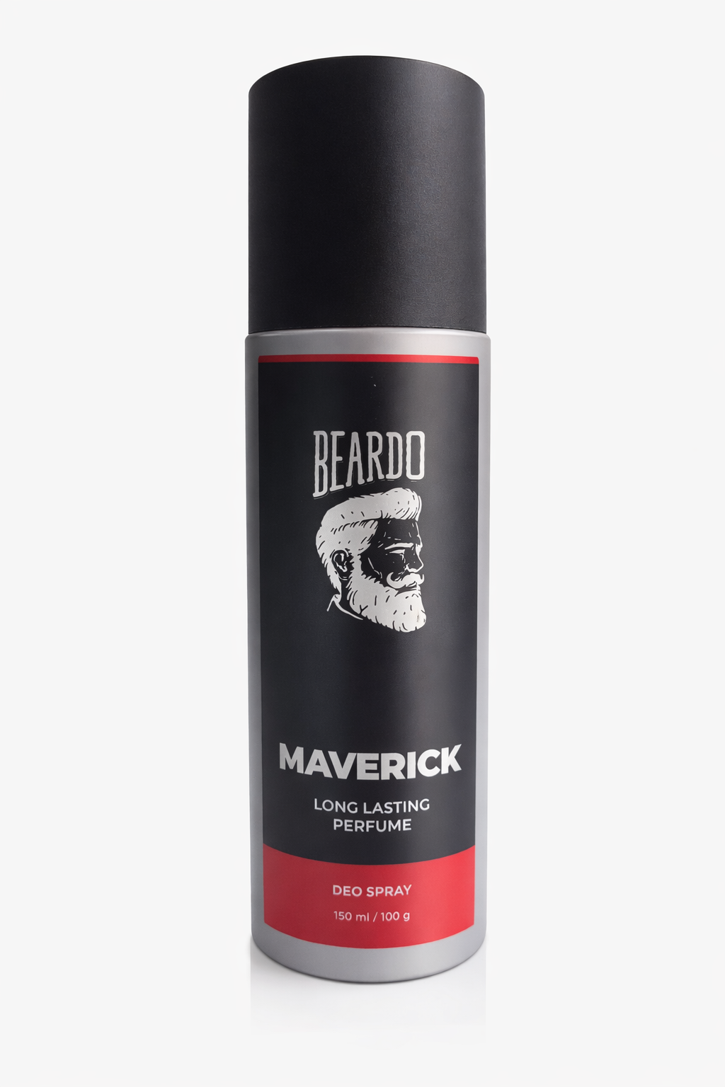Beardo Maverick Perfumed Deo Spray for Men, Long Lasting Intense Masculine Fragrance, No Gas Formula, Skin Friendly Daily Use Body Spray – 150 ml