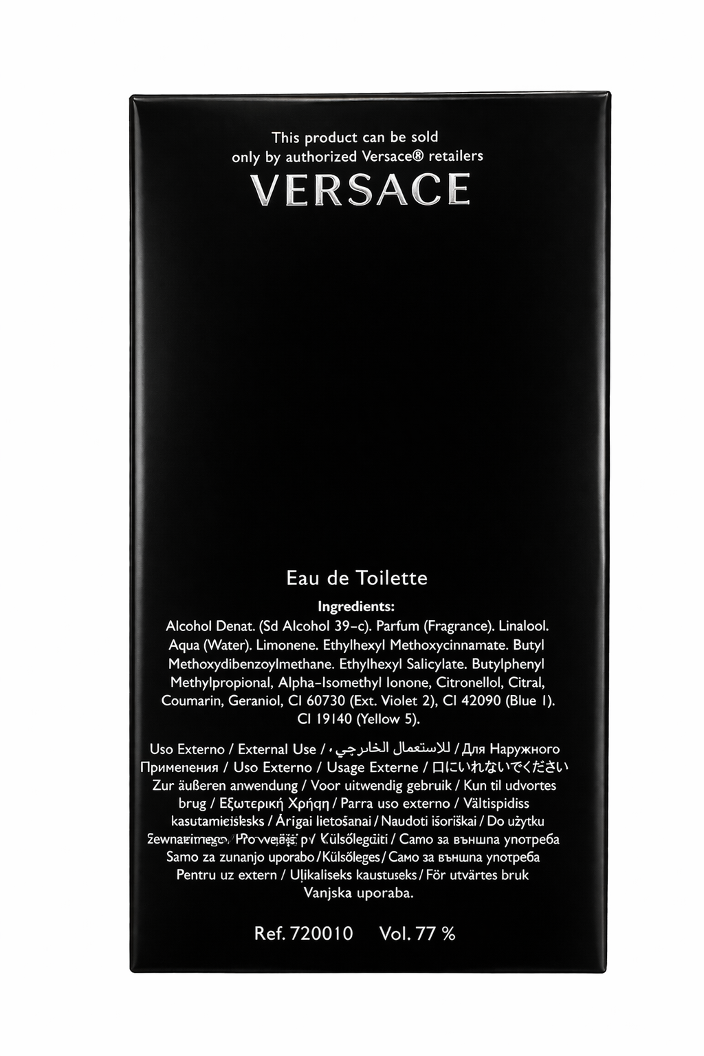 Versace Pour Homme Eau De Toilette for Men 100ml – Fresh Citrus Aromatic Fragrance | Long Lasting Premium Designer Perfume | Day & Night Wear