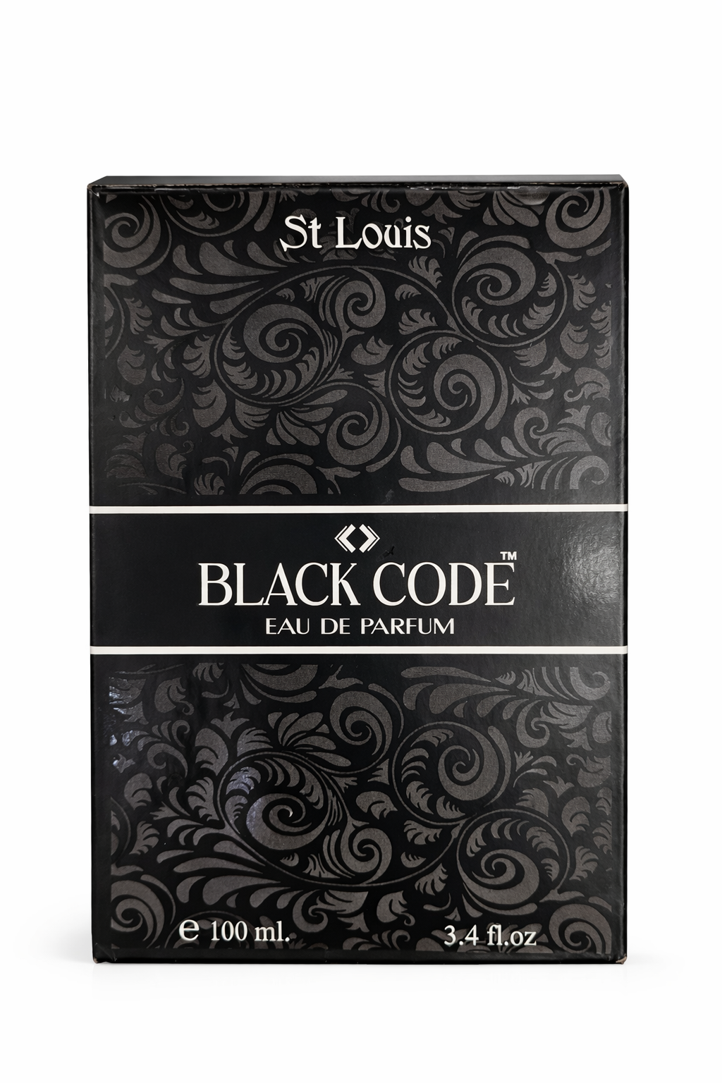 St Louis Black Code Eau De Parfum for Men 100ml – Long Lasting Premium Perfume | Citrusy Spicy Woody Fragrance | Daily Wear & Party Use