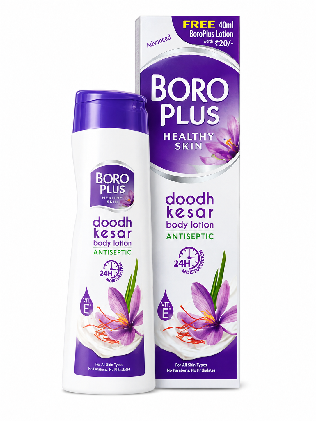 BORO PLUS Advanced Ayurvedic Antiseptic Cream | For Face, Hands & Body | With 10 Super Herbs | 24 Hour Moisturization | Paraben Free | For Dry & Rough Skin