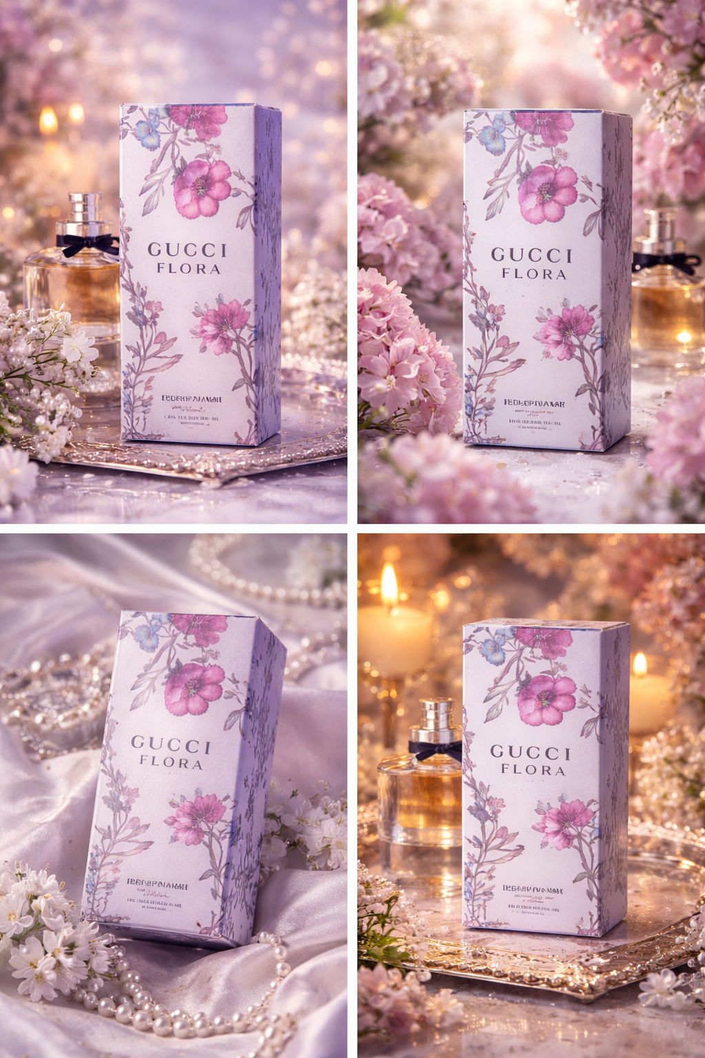 Gucci Flora Eau de Parfum 100ml for Women – Long Lasting Floral Fruity Perfume with Pear, Jasmine & Vanilla – Premium Luxury Fragrance for Her