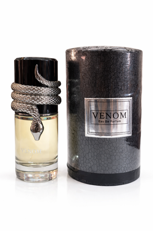 Venom Inspired Perfume Eau De Parfum – Long-Lasting Unisex Fragrance with Woody & Spicy Notes – Luxury Snake Design Bottle with Premium Gift Box
