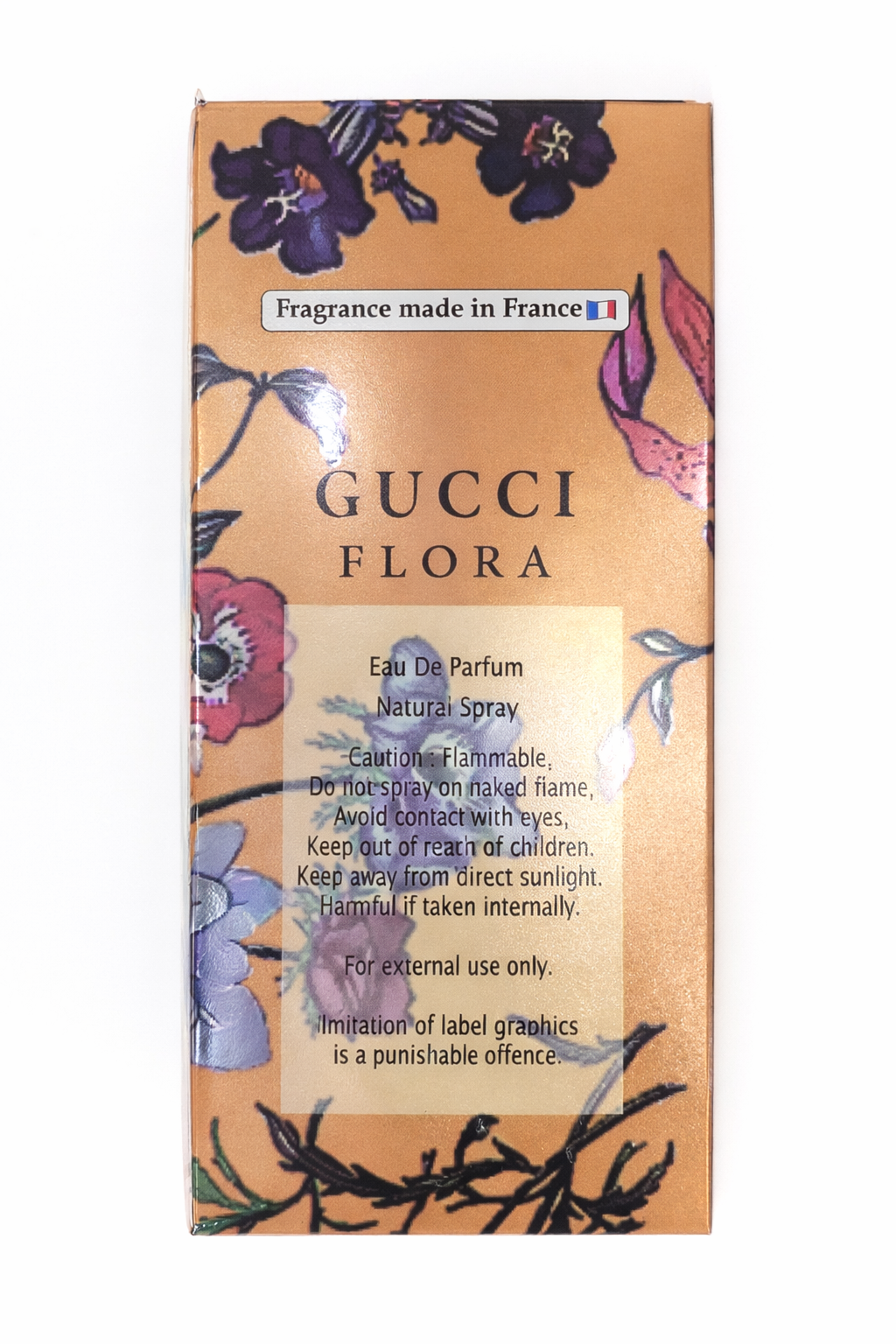 Gucci Flora Eau de Parfum 100ml for Women – Long Lasting Floral Fruity Fragrance with Pear, Jasmine & Vanilla – Premium Designer Perfume for Her