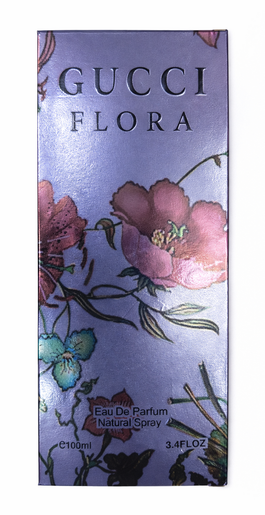 Gucci Flora Eau de Parfum 100ml for Women – Long Lasting Floral Fruity Fragrance with Pear, Gardenia & Vanilla – Premium Designer Perfume for Her