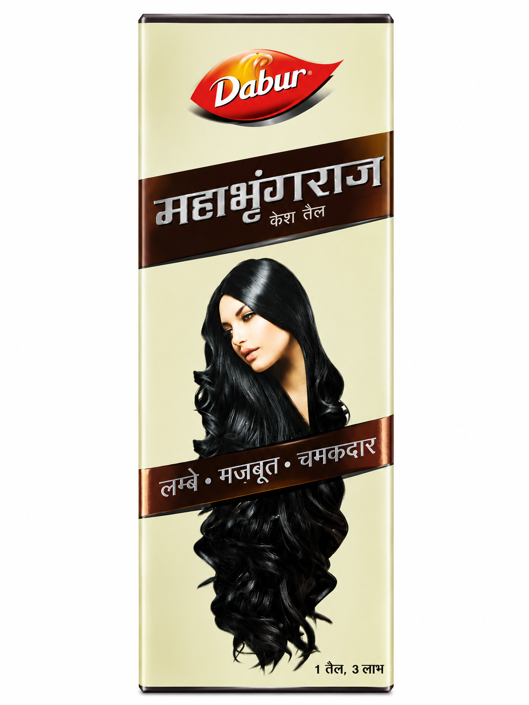 Dabur Maha Bhringraj Hair Oil | Enriched with Bhringraj Extract | Nourishes Hair Roots | Helps Reduce Hair Fall Due to Breakage | For Long, Strong & Lustrous Hair | Suitable for Men & Women