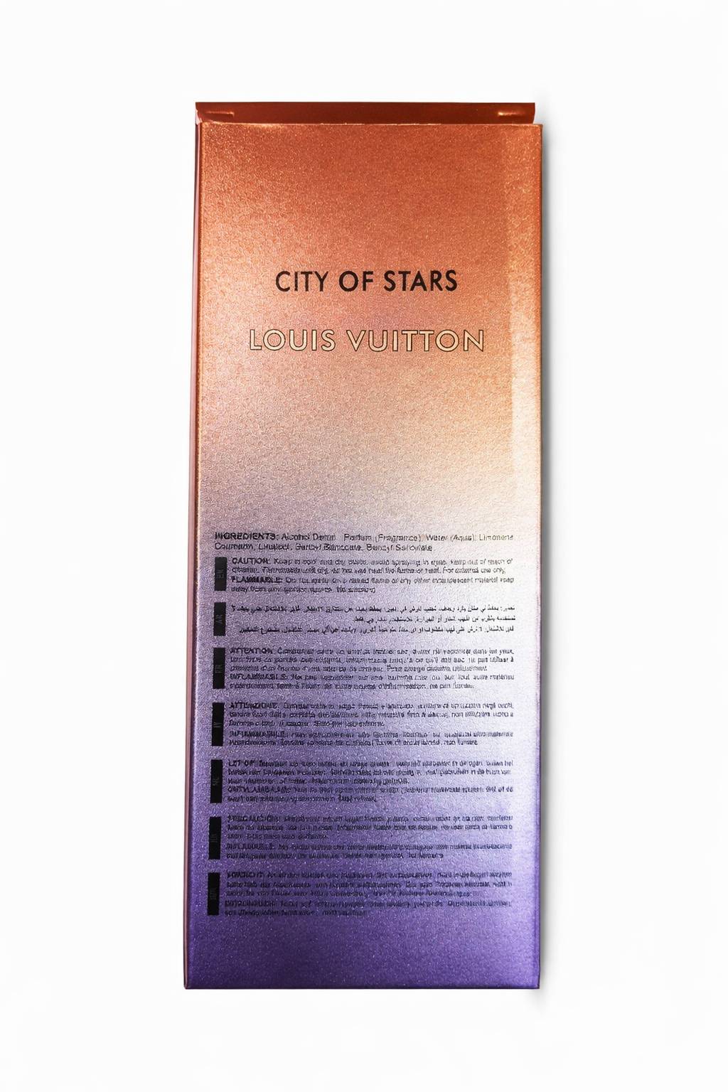 Louis Vuitton City of Stars Eau De Parfum, Luxury Citrus Floral Woody Perfume with Bergamot Jasmine & Sandalwood Notes, 60ml